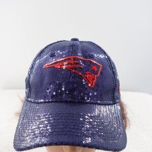 New England Patriots Sequined NFL Ball Cap  New Era